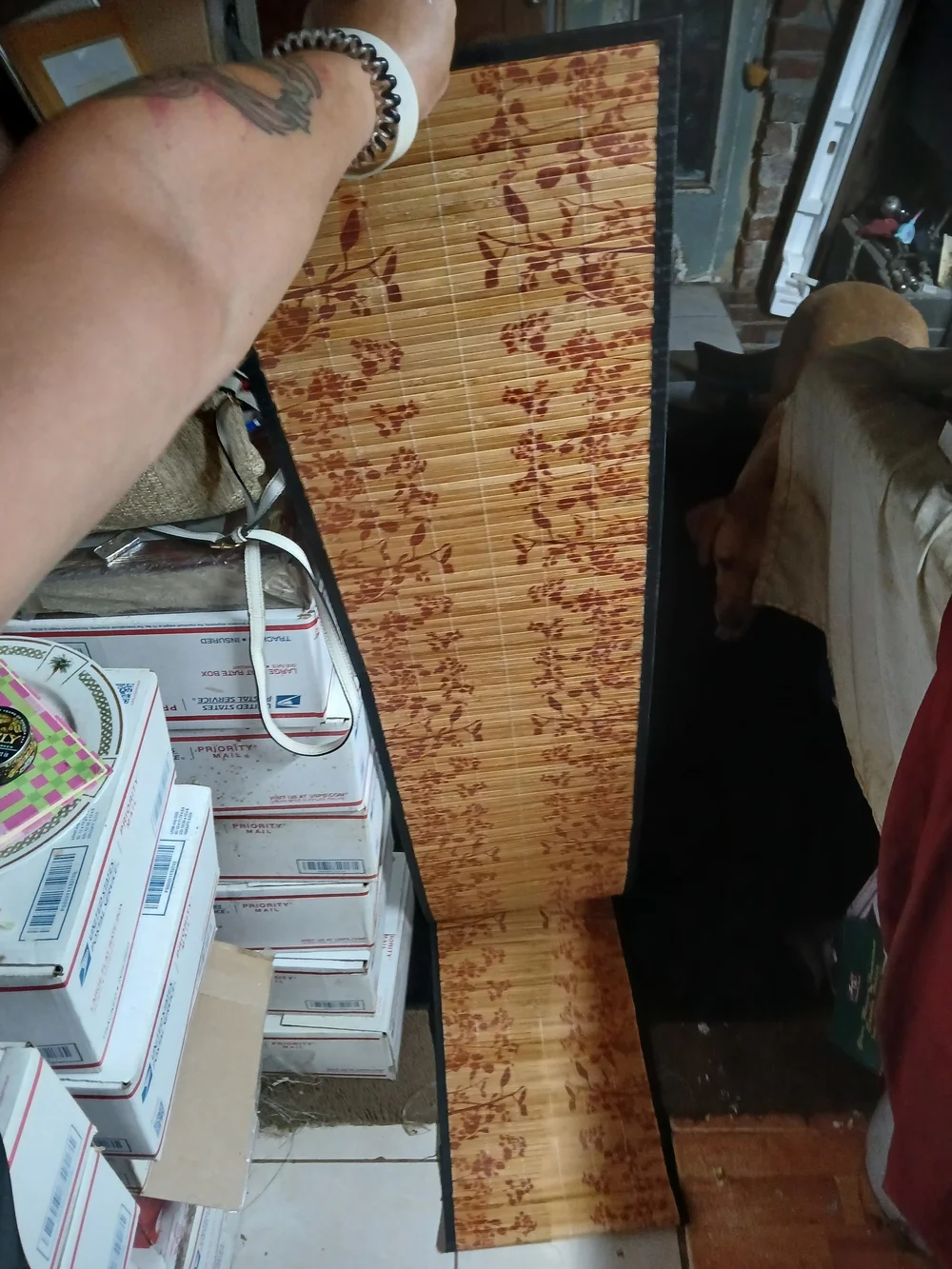 BambooMN bamboo slat table runner 96
